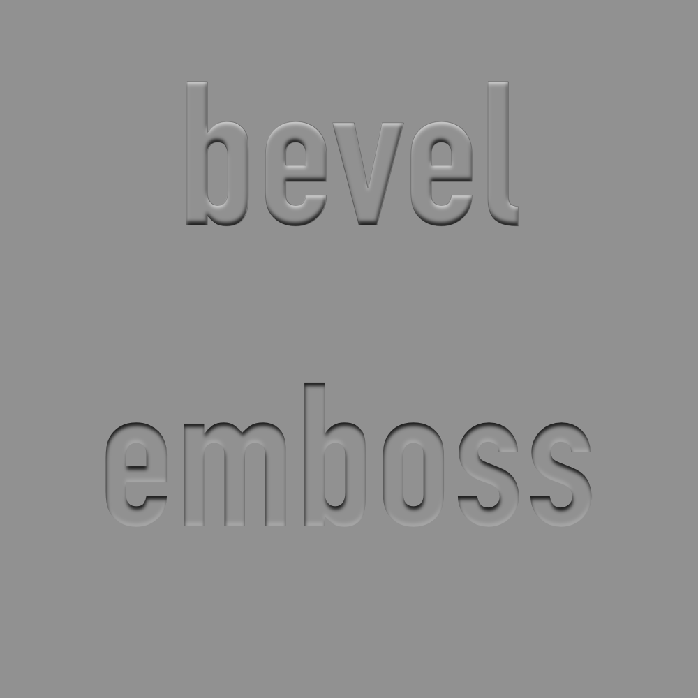 Embossing and bevel - Pixelmator Community